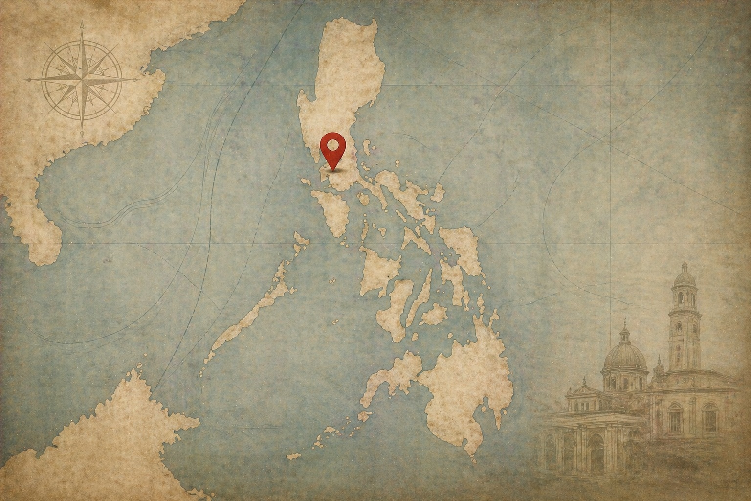 Map of Manila