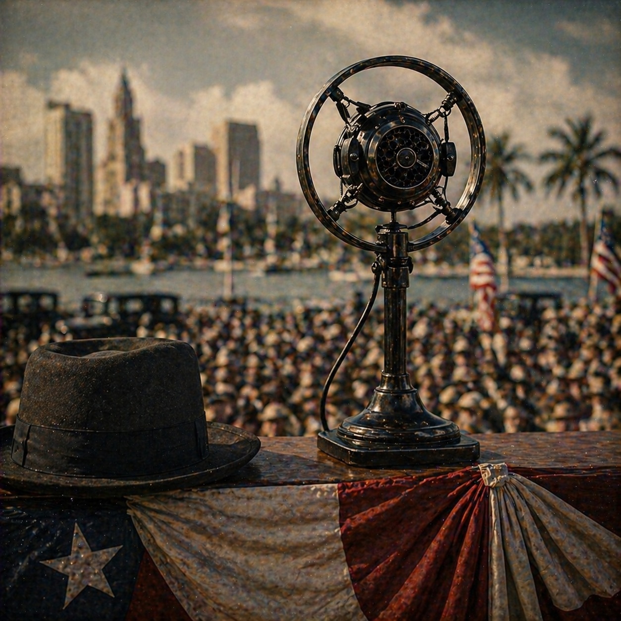 Historical illustration related to Attempted Assassination of Franklin D. Roosevelt.