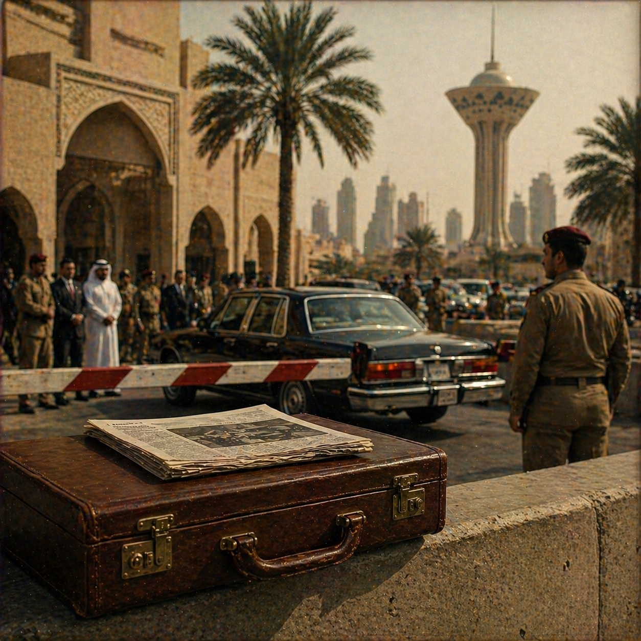 Historical illustration related to Plot Against George H. W. Bush.