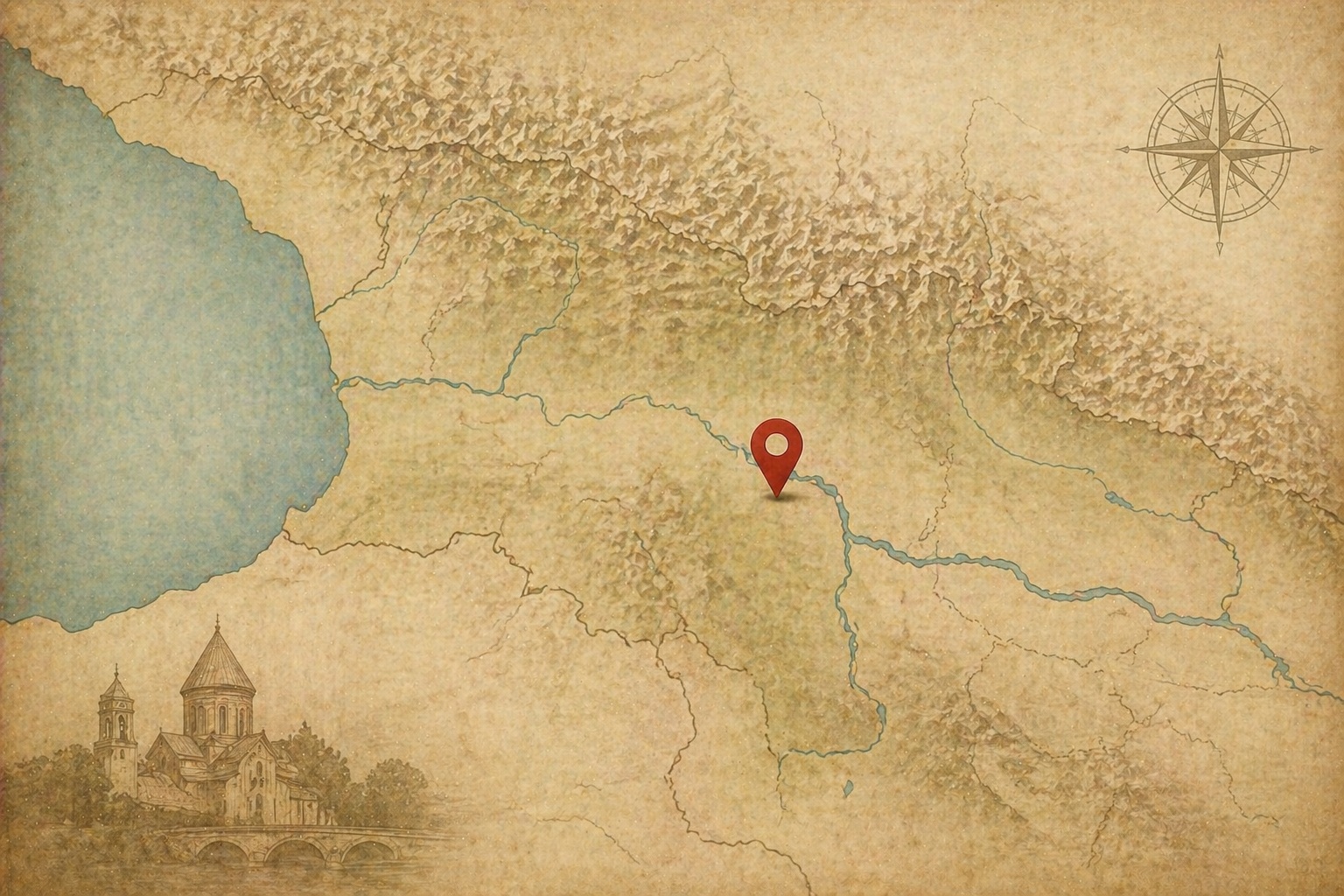 Map of Tbilisi
