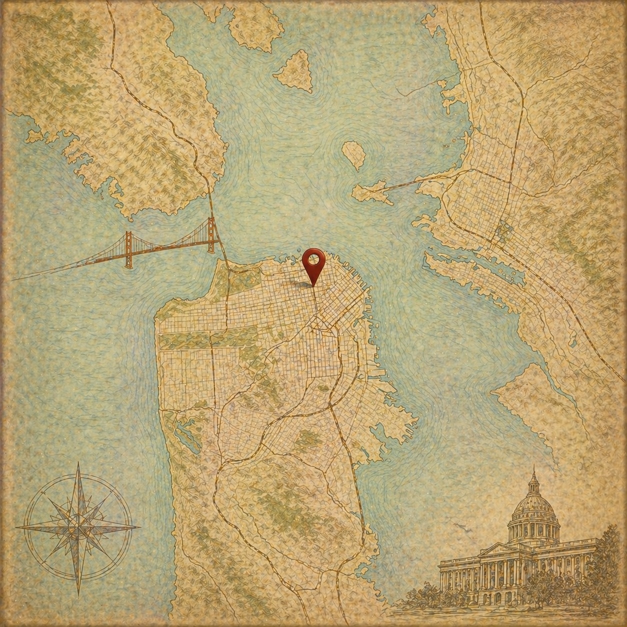Map of San Francisco