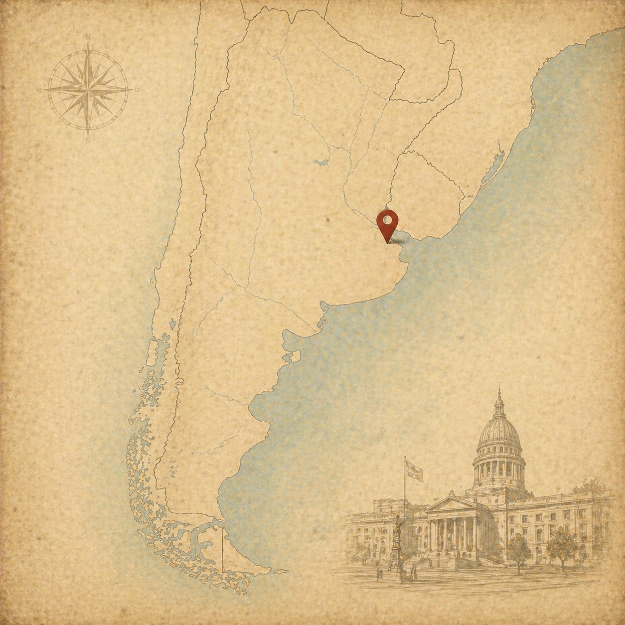 Map of Buenos Aires