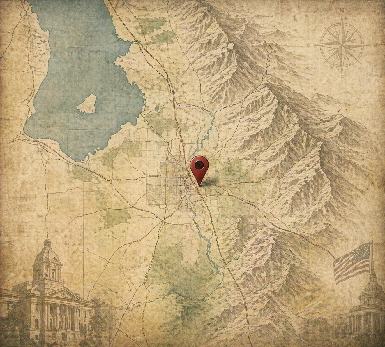 Map of Provo