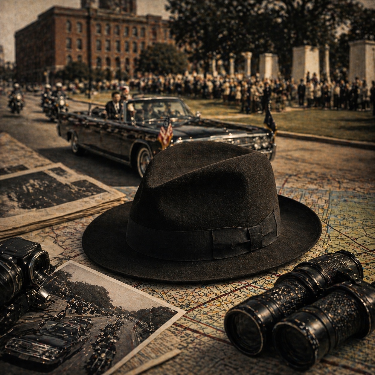 Historical illustration related to Assassination of John F. Kennedy.