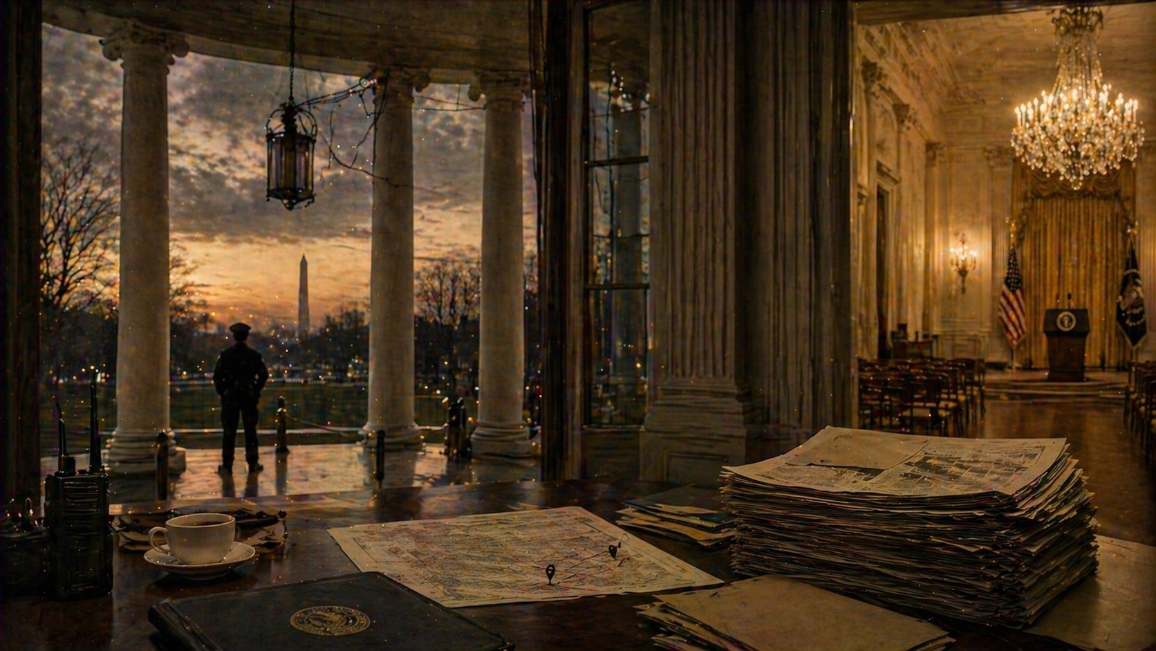 Historical illustration related to Security Incident Involving Barack Obama.