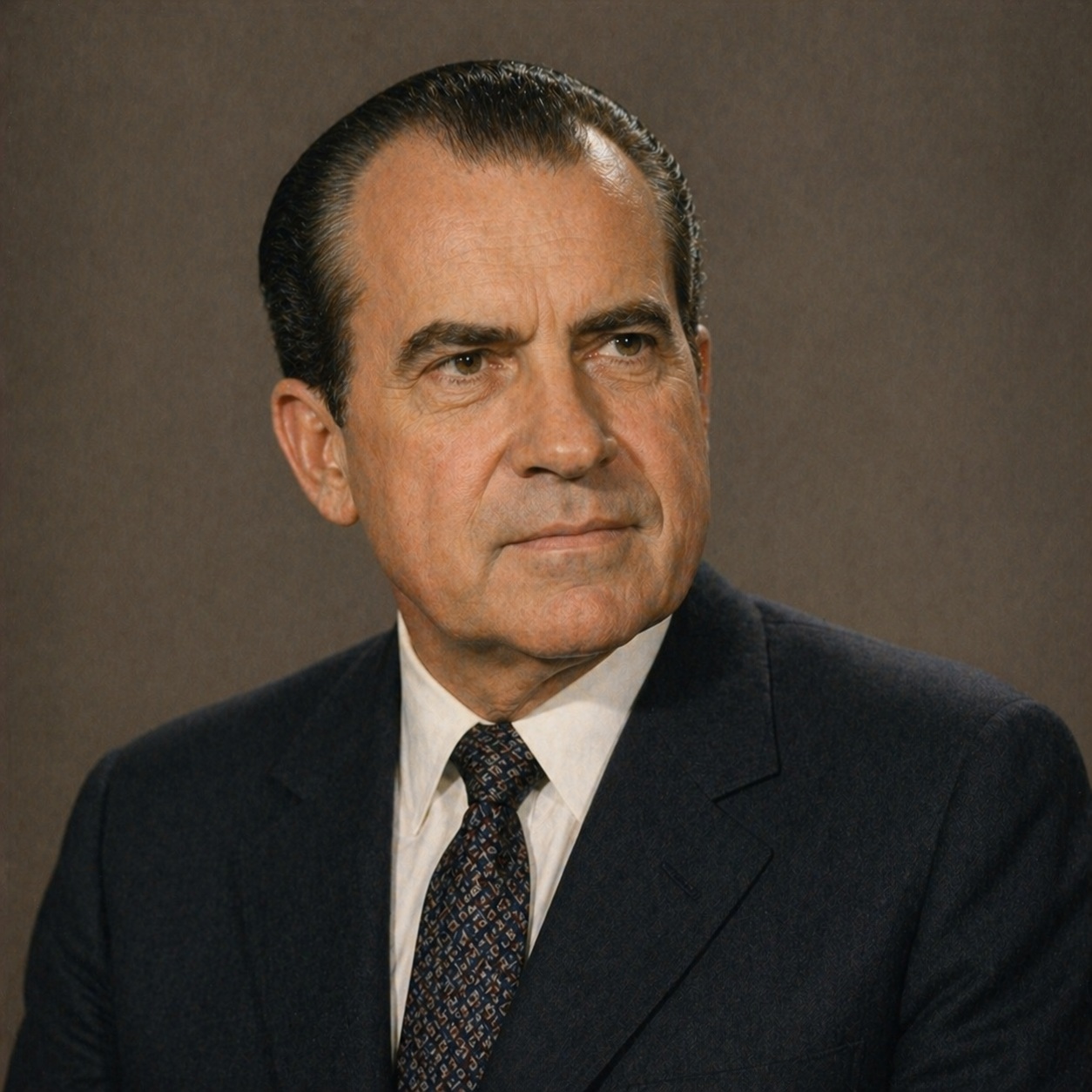 Portrait of Richard Nixon
